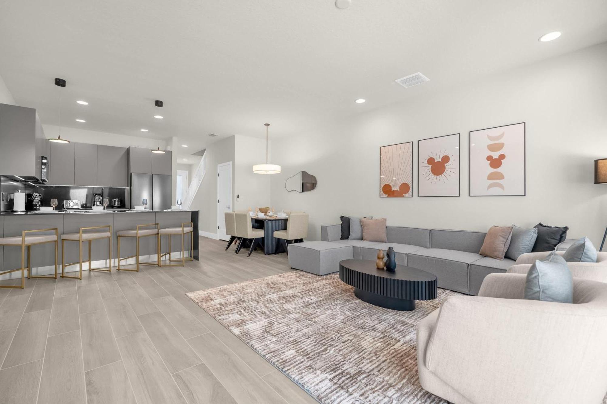 אורלנדו Upstay - Modern Family Townhouse W Private Pool מראה חיצוני תמונה